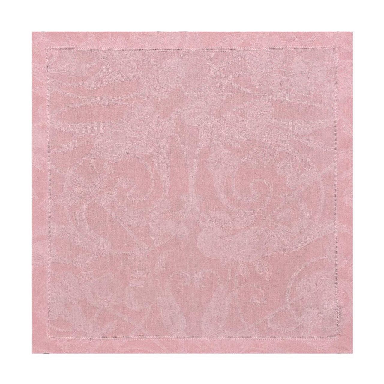 Le Jacquard Francais Tivoli Powder Pink Napkin 20 X 20 Inch 22507 Set of 4