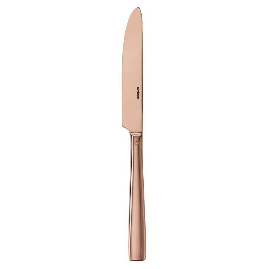 Sambonet Flat Copper Vintage Table Knife Solid Handle 62412C11, MPN: 62412C11, 790955032309