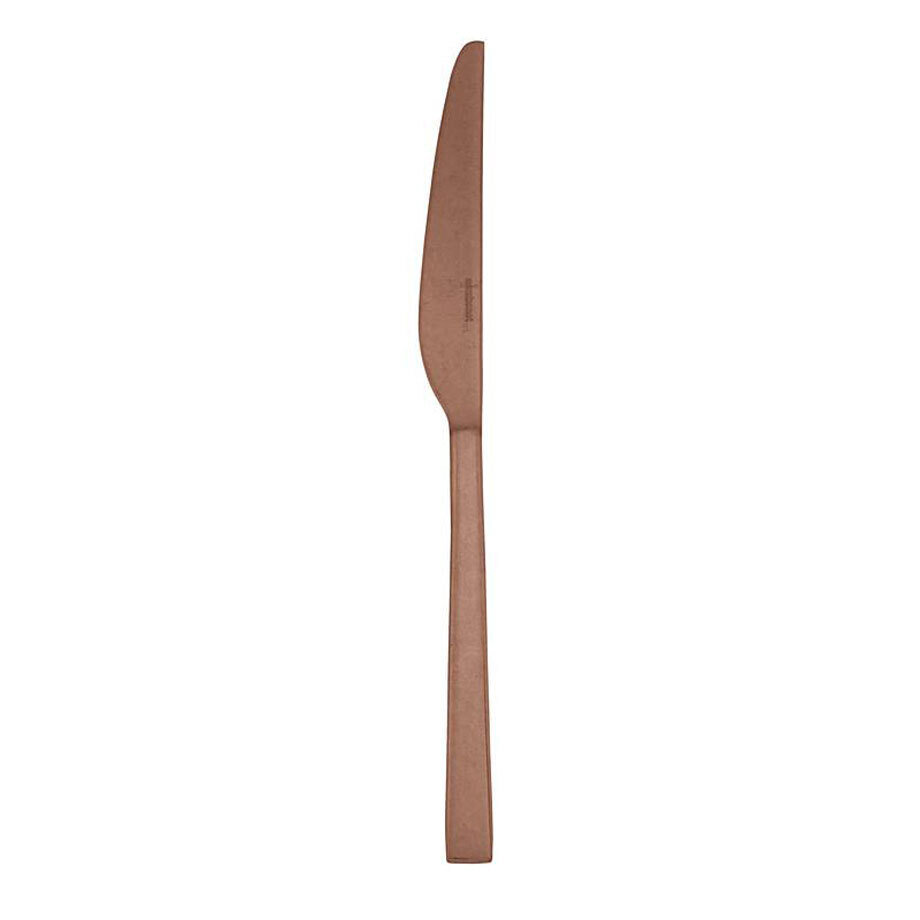 Sambonet Linea Q Copper Vintage Table Knife Solid Handle 52430C11, MPN: 52430C11, 790955049383