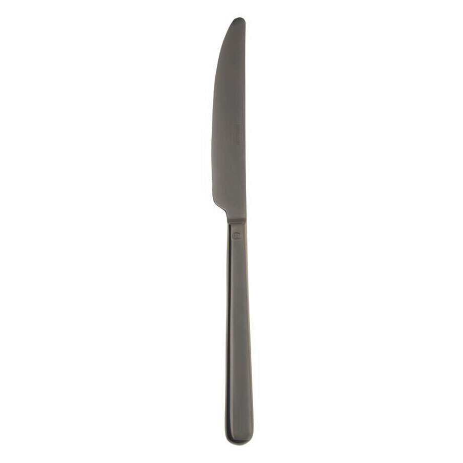 Sambonet Linear Black Table Knife Solid Handle 52713B11