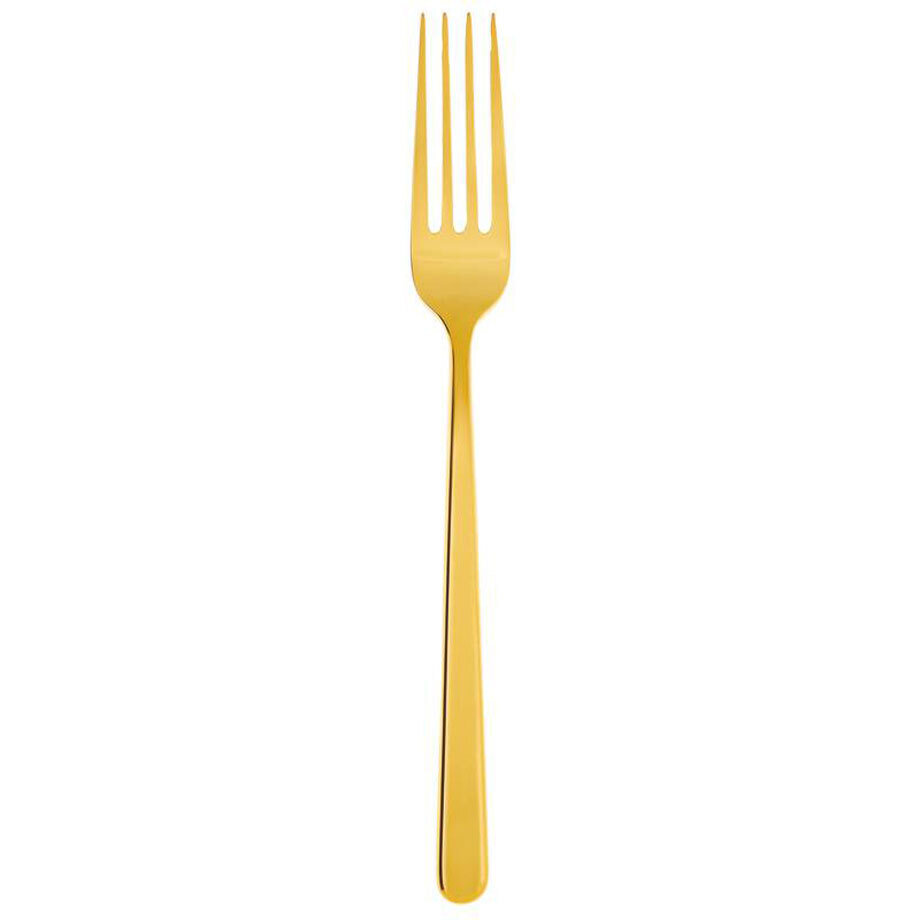 Sambonet Linear Gold Serving Fork 52713G45, MPN: 52713G45, 790955049109