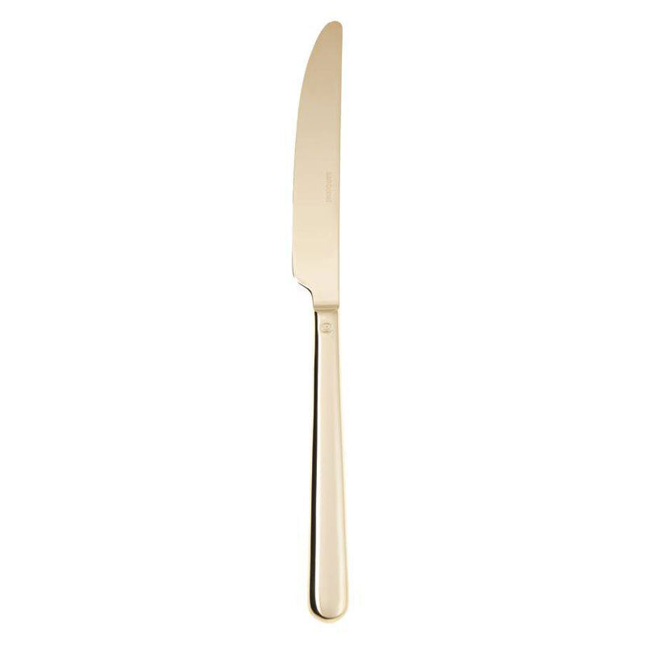 Sambonet Linear Champagne Table Knife Solid Handle 52713P11, MPN: 52713P11, 790955049154