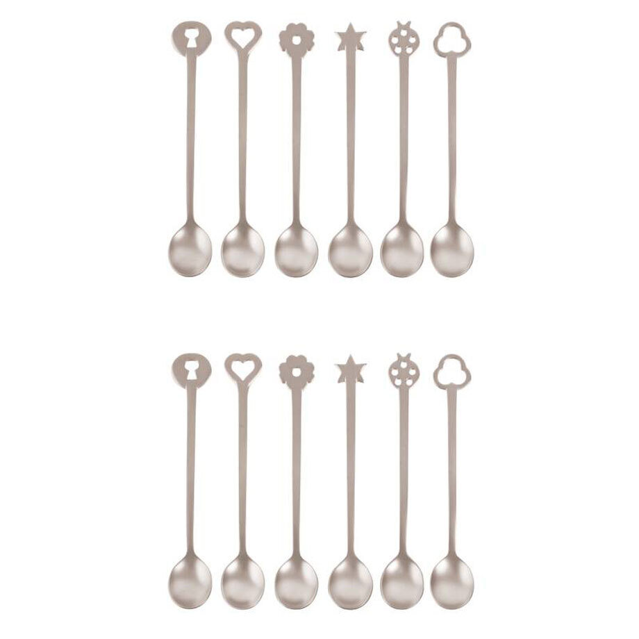 Sambonet  Party Items Lucky Charms Party Spoons 12 Pieces Giftboxed 52649C23, MPN: 52649C23,