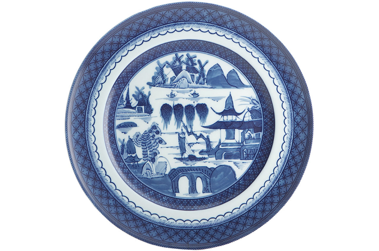 Mottahedeh Blue Canton Large Dinner Plate HC88, MPN: HC88,