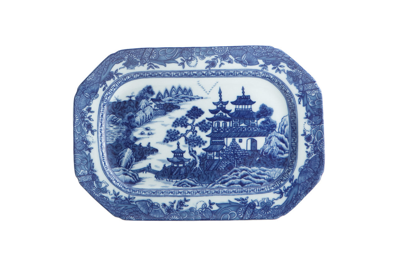 Mottahedeh Blue Canton Cookie Plate HC120