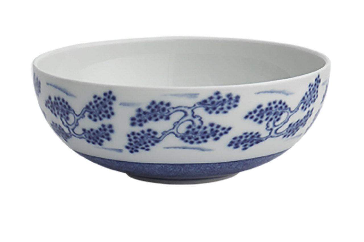 Mottahedeh Blue Shou Cereal Bowl S105