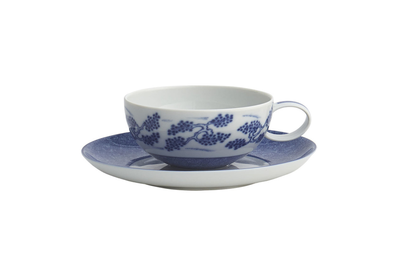 Mottahedeh Blue Shou ÿBreakfast Cup &amp; Saucer S109, MPN: S109,