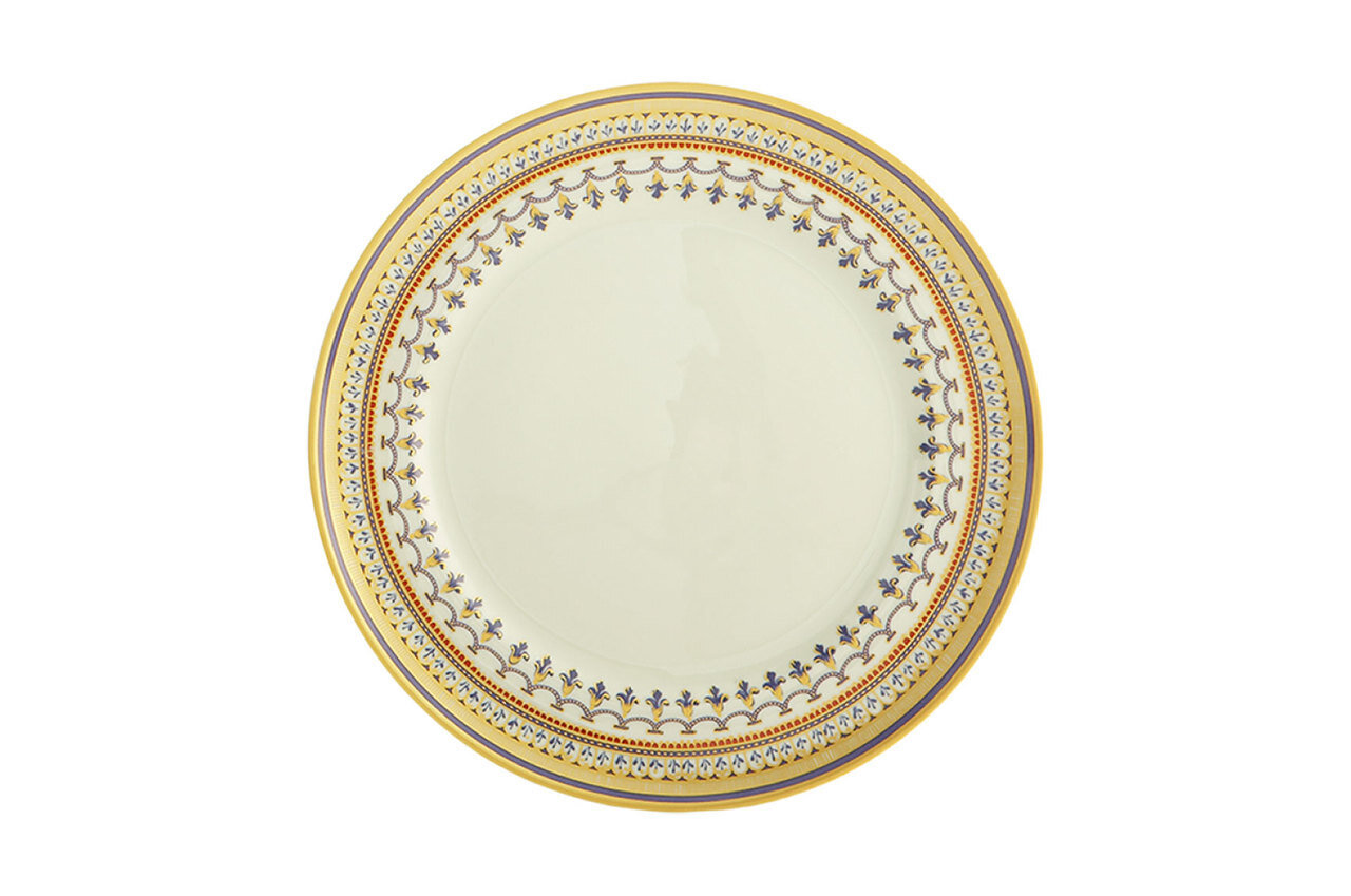 Mottahedeh Chinoise Blue Dessert Plate S1522, MPN: S1522,