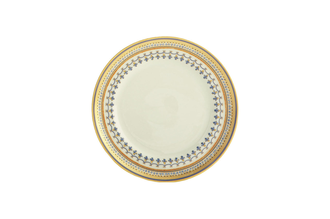 Mottahedeh Chinoise Blue Bread &amp; Butter Plate S1523, MPN: S1523,