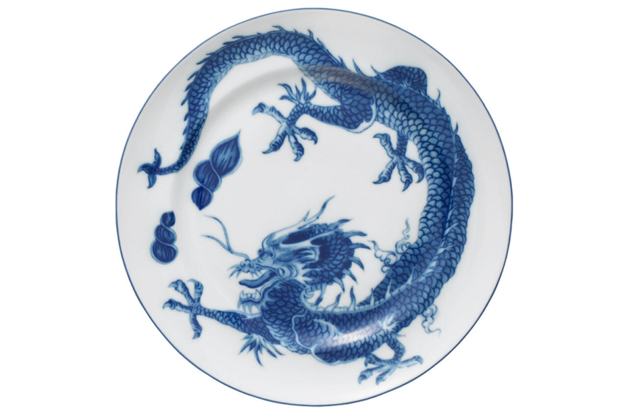 Mottahedeh Blue Dragon Dinner Plate S1741
