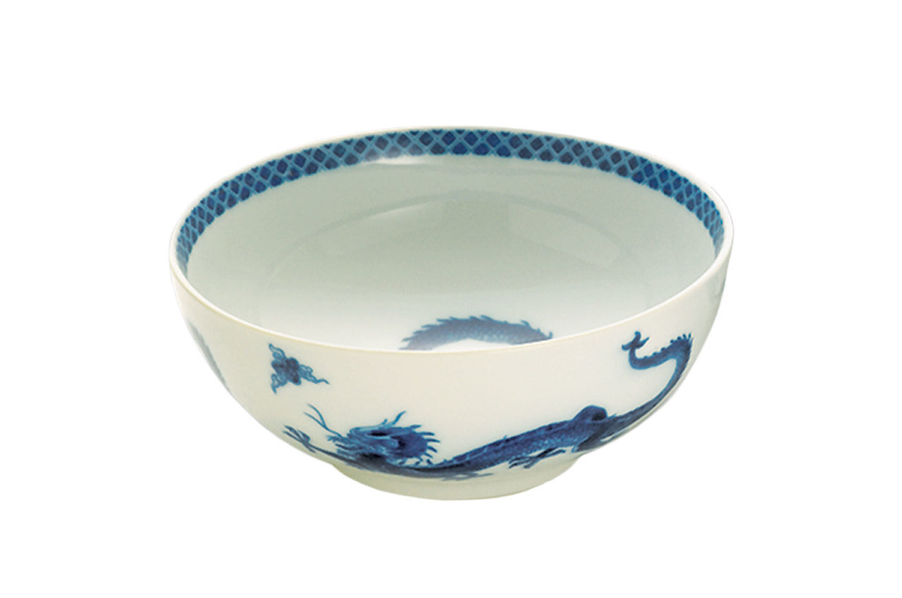 Mottahedeh Blue Dragon 8 Inch Bowl S1746