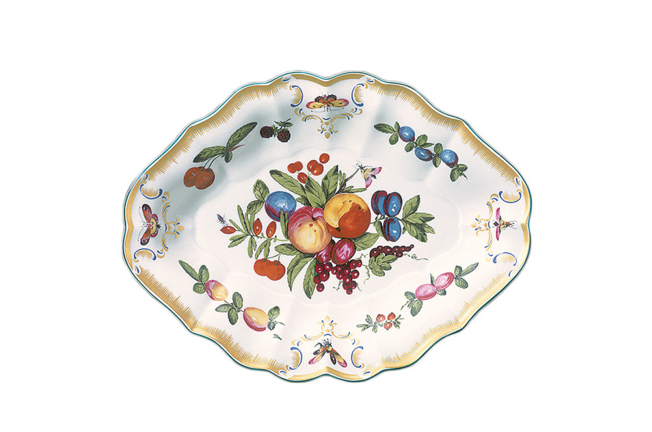 Mottahedeh Duke of Gloucester Oval Dish CW1585, MPN: CW1585,