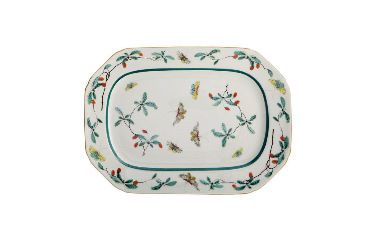 Mottahedeh Famille Verte Cookie Tray Y1720, MPN: Y1720,