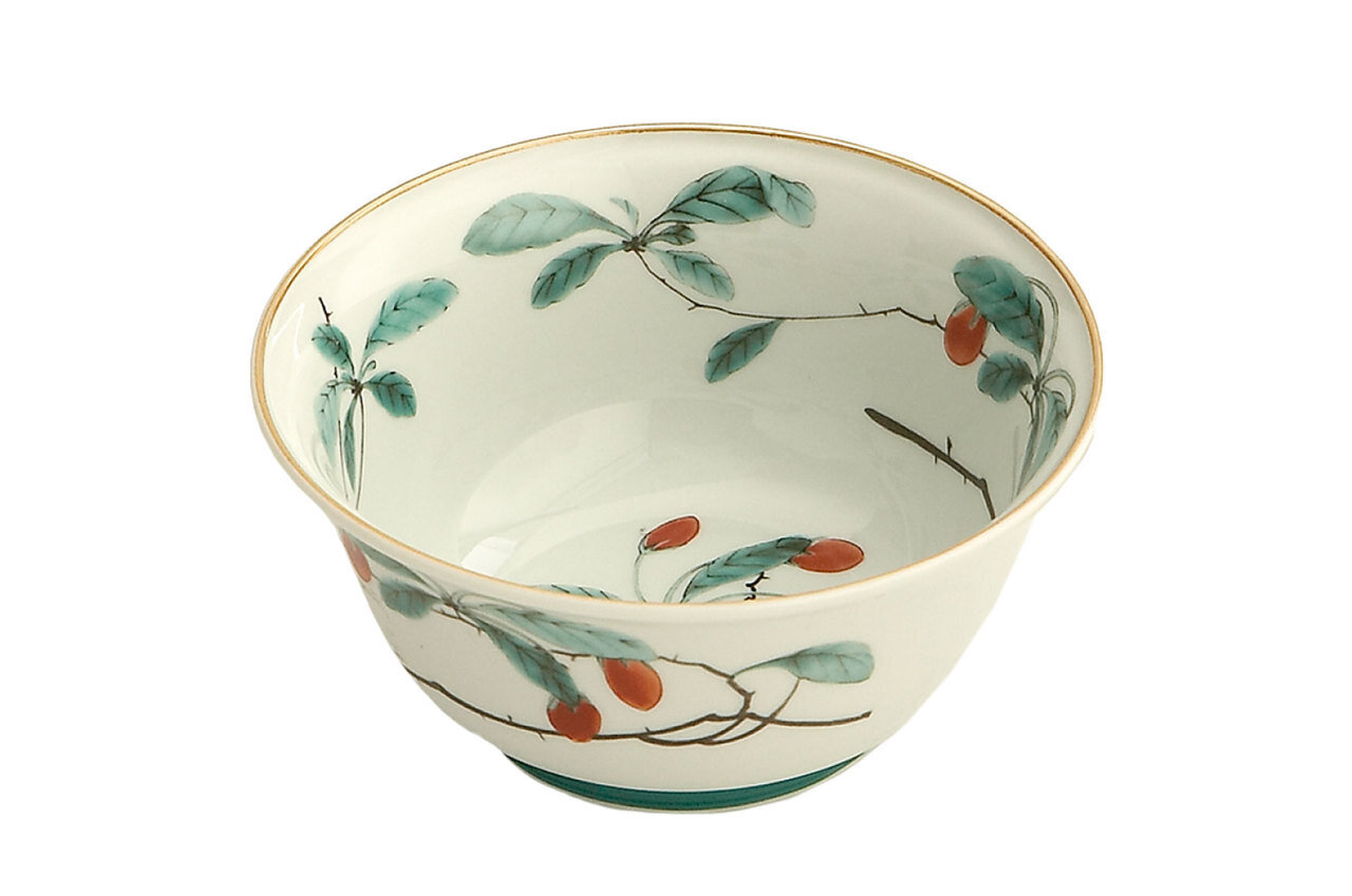 Mottahedeh Famille Verte Sugar Dessert Bowl Y1684, MPN: Y1684,