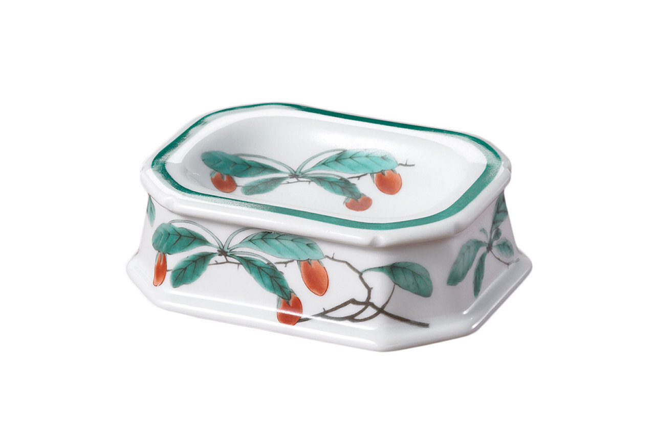 Mottahedeh Famille Verte Master Salt Dish Y1708, MPN: Y1708,