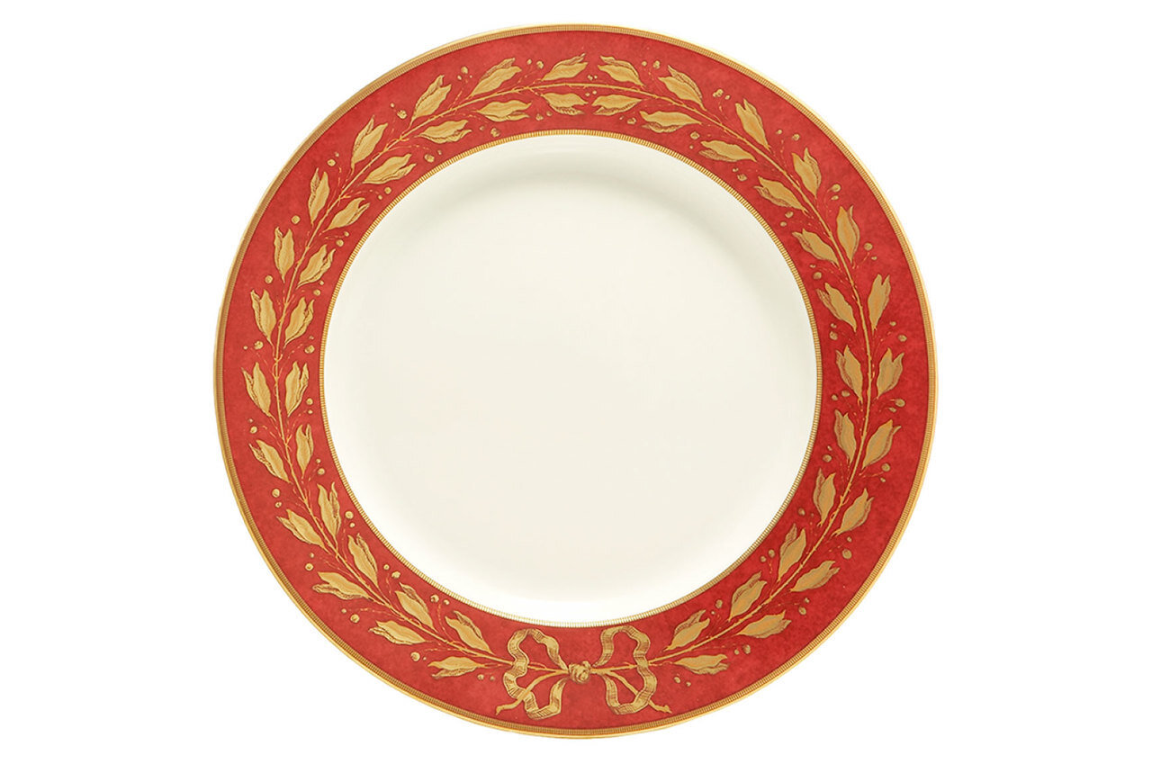 Mottahedeh Gabriel Dinner Plate Currant CW2207