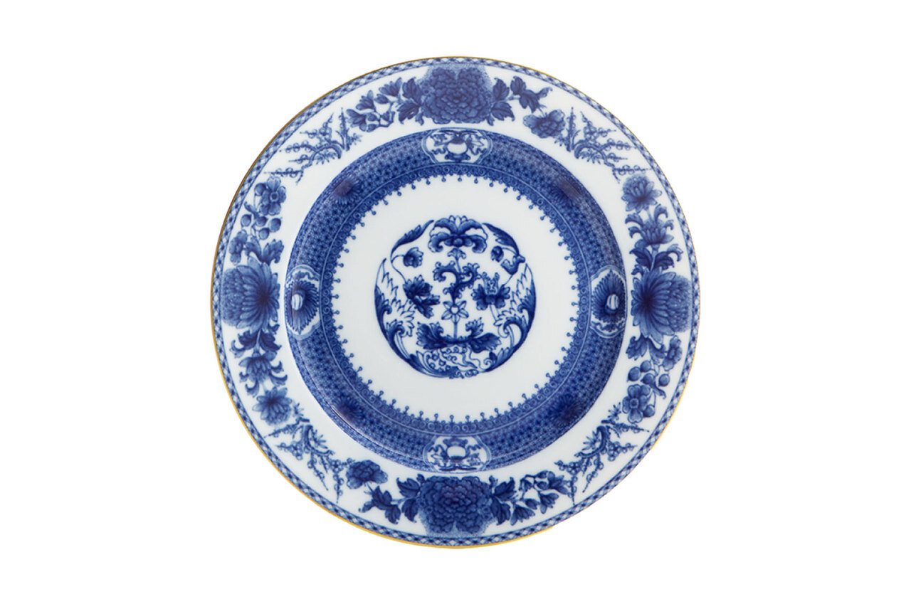 Mottahedeh Imperial Blue Dessert Plate CW2402, MPN: CW2402,