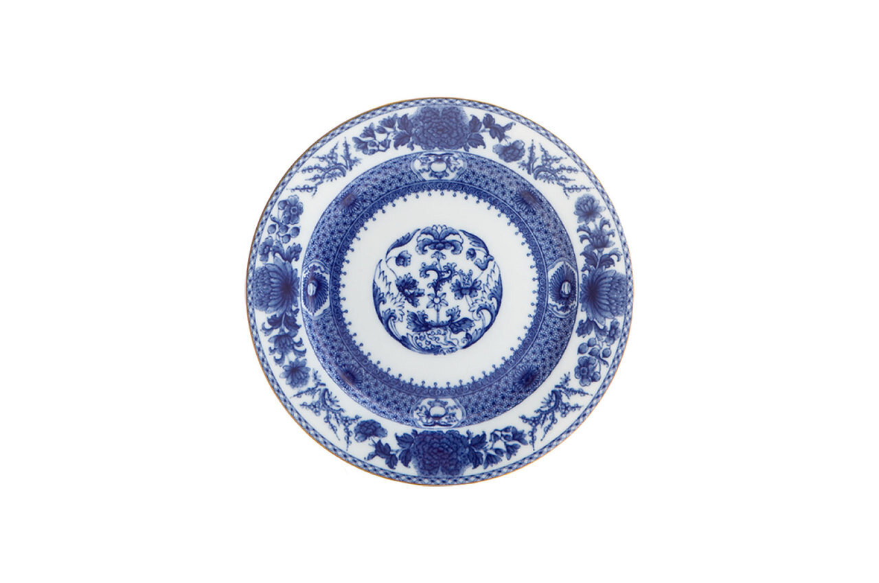Mottahedeh Imperial Blue Bread &amp; Butter Plate CW2403, MPN: CW2403,