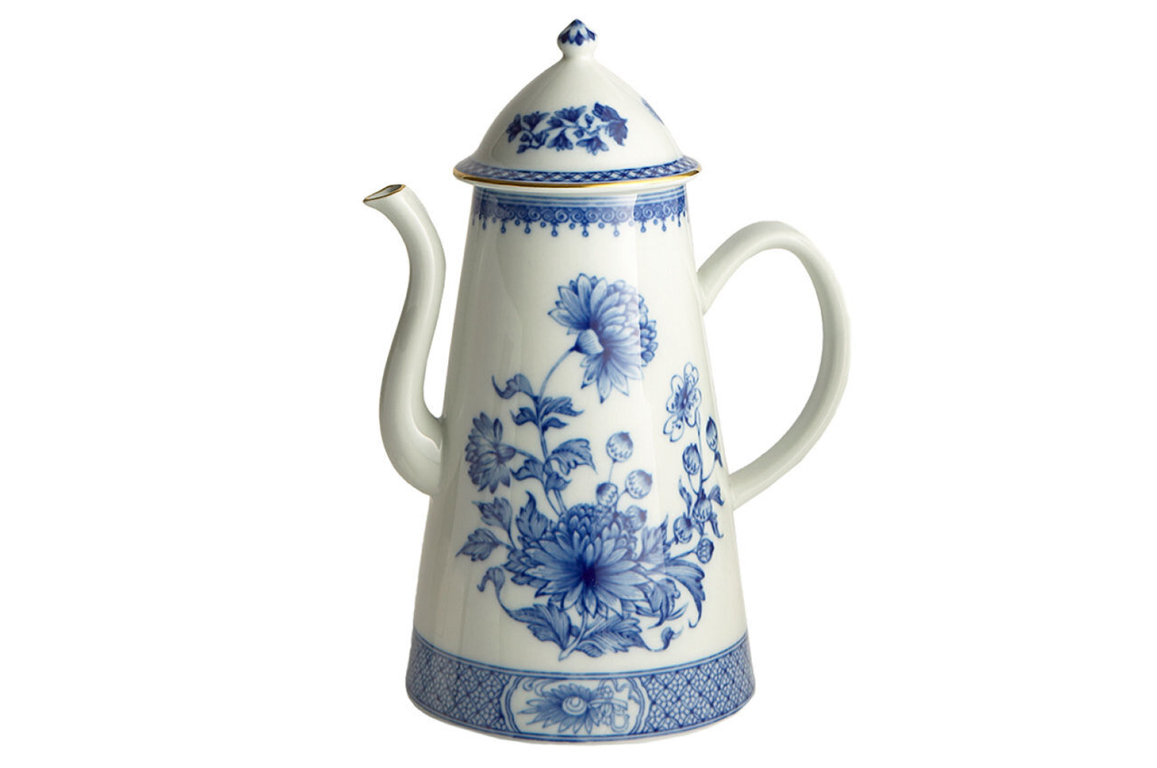 Mottahedeh Imperial Blue Coffeepot CW2407