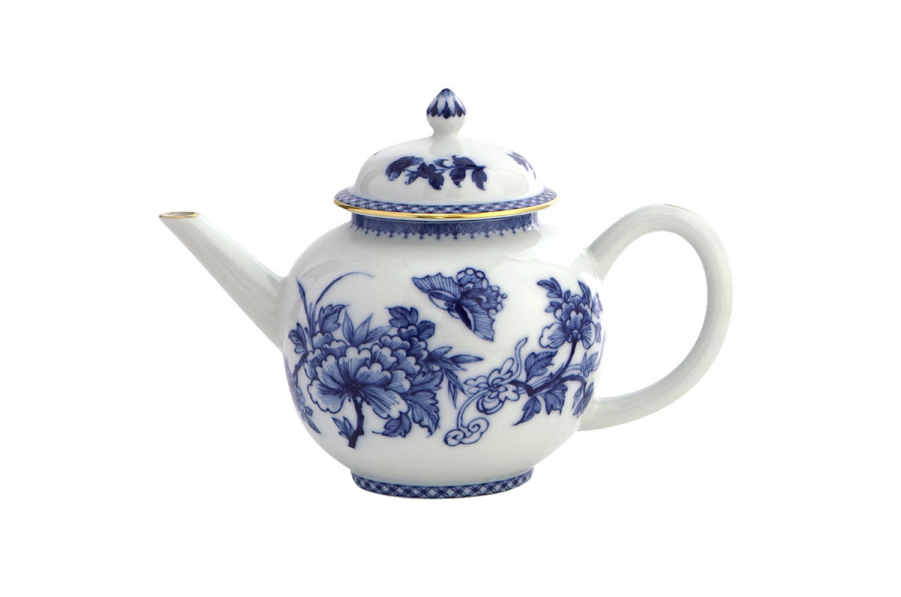Mottahedeh Imperial Blue Teapot CW2408, MPN: CW2408,