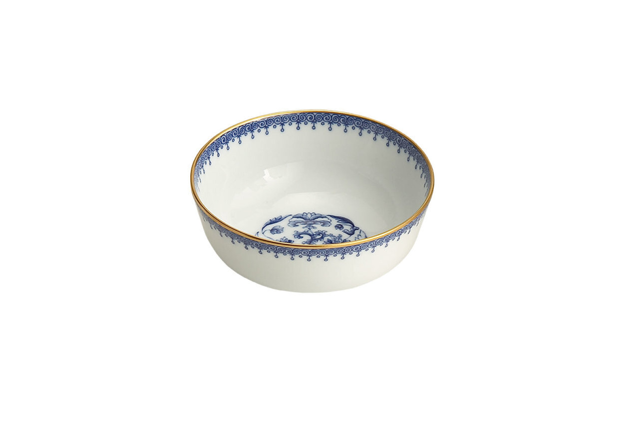 Mottahedeh Blue Lace Dessert Bowl S1658, MPN: S1658,