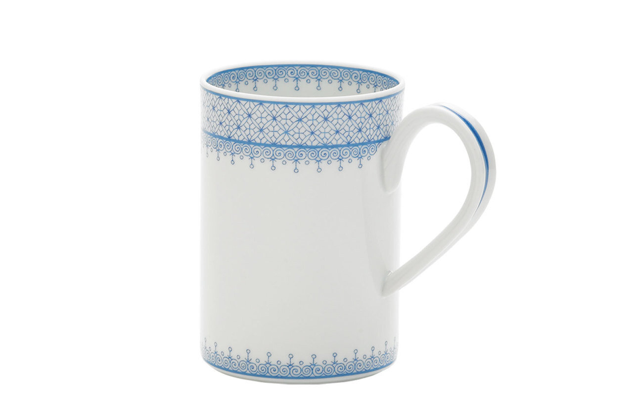 Mottahedeh Cornflower Lace Mug S1457, MPN: S1457,