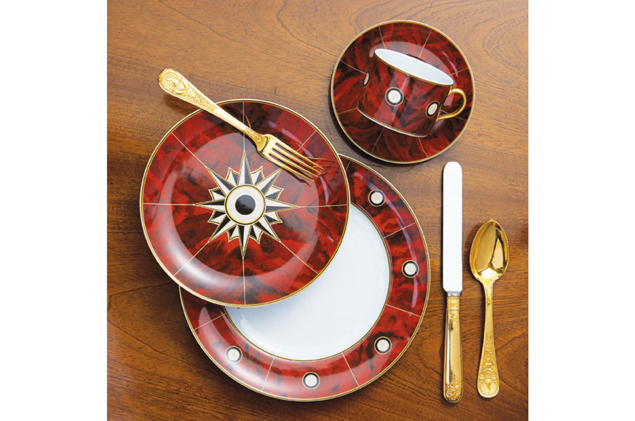 Mottahedeh Tortoise 4 Piece Place Setting TD800