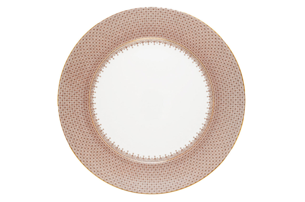 Mottahedeh Brown Lace Service Plate S1705BR, MPN: S1705BR,