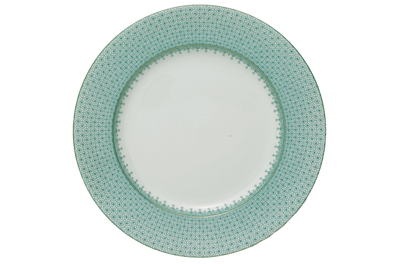 Mottahedeh Green Lace Service Plate S1705G, MPN: S1705G,