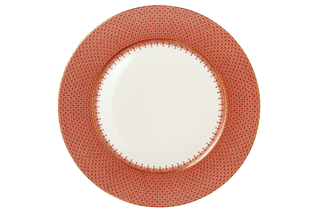 Mottahedeh Red Lace Service Plate S1705R