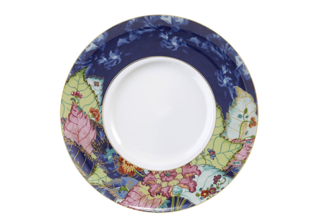 Mottahedeh Tobacco Leaf Contempo Service Plate S2379, MPN: S2379,