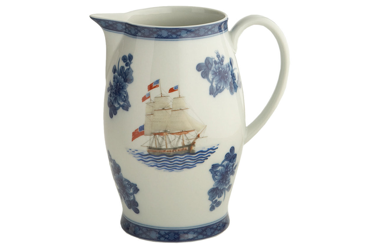 Mottahedeh American Ship Constitution Pitcher S1835