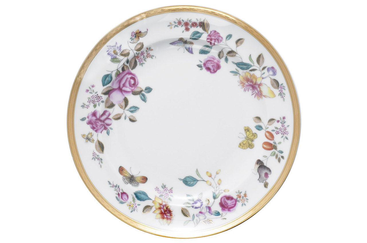 Mottahedeh Lowestoft Garden Dessert Single S2472A, MPN: S2472A,