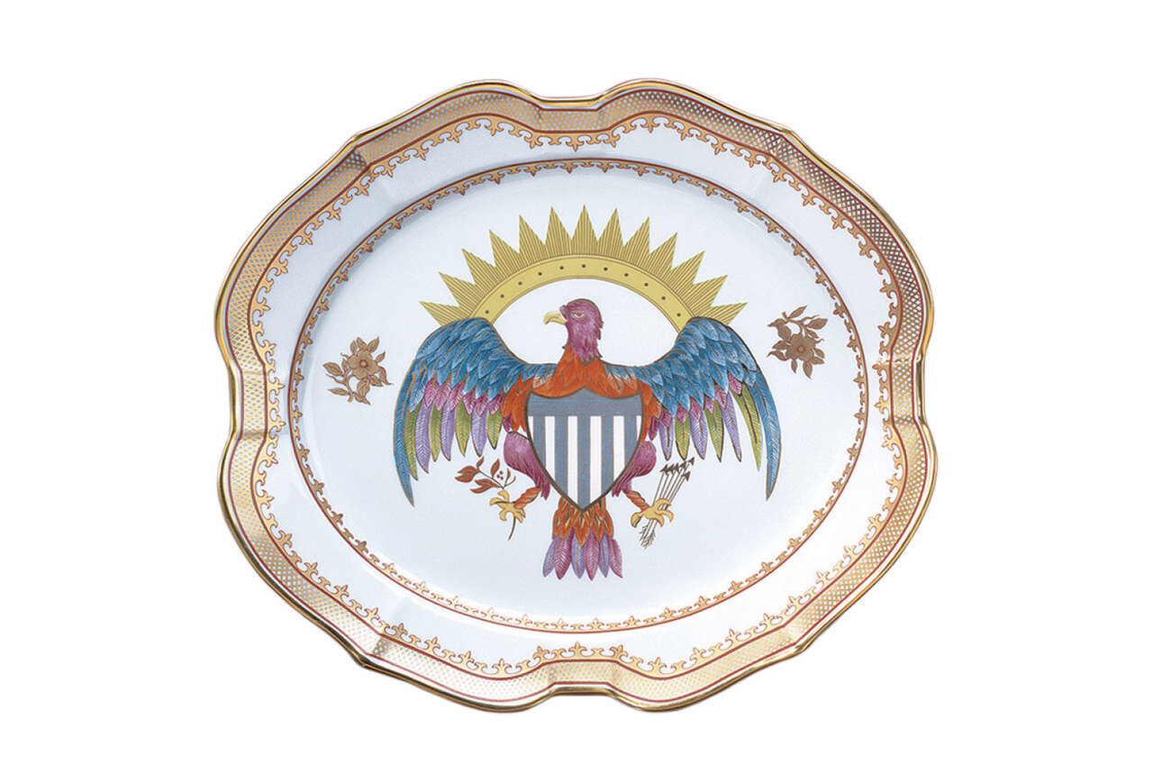 Mottahedeh Small Eagle Platter S2982