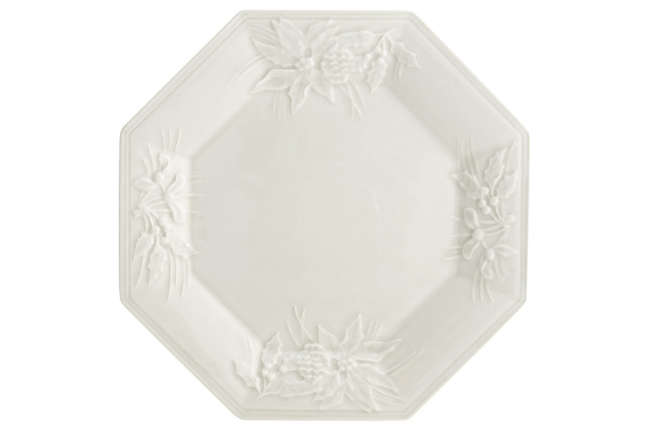 Mottahedeh Pinecone Octagonal Luncheon Plate S4054