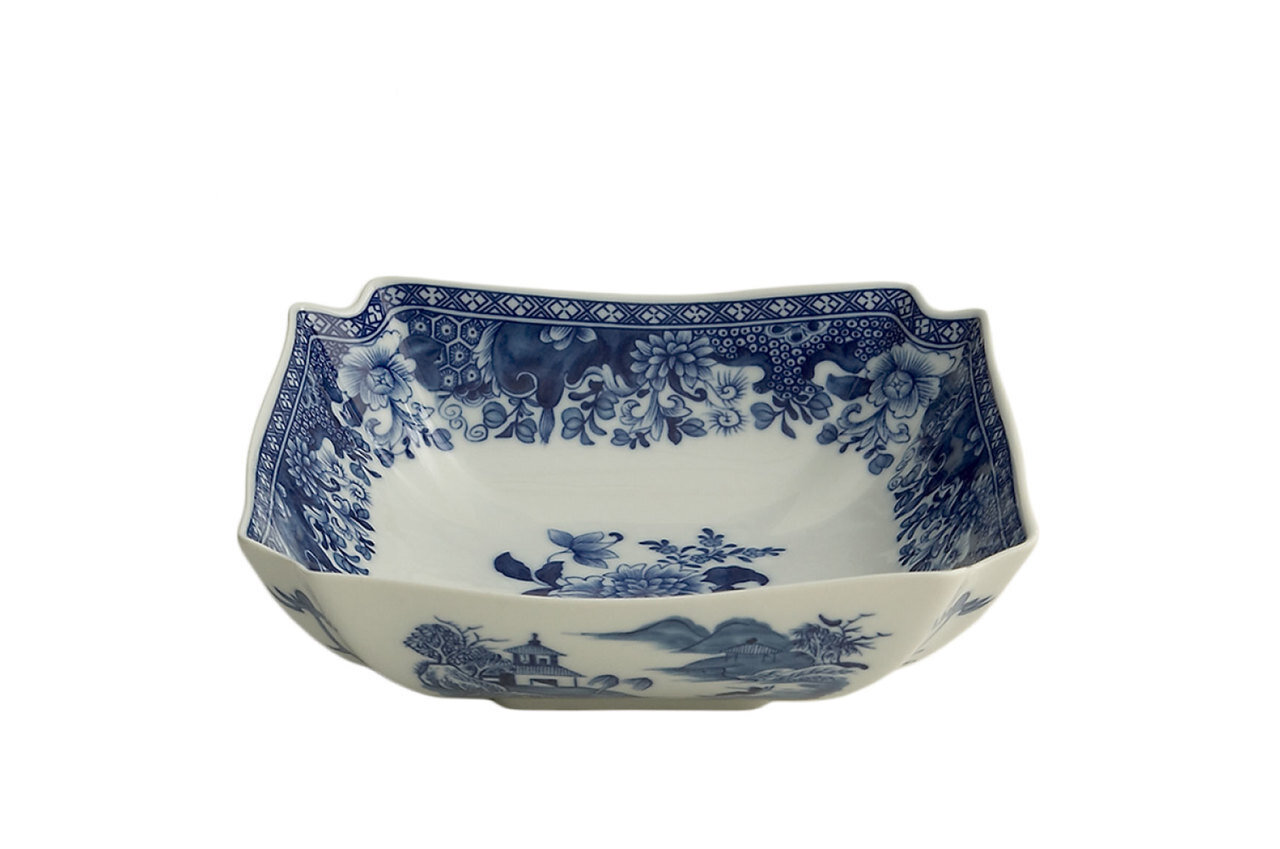 Mottahedeh Met Low Square Bowl Y1625, MPN: Y1625,