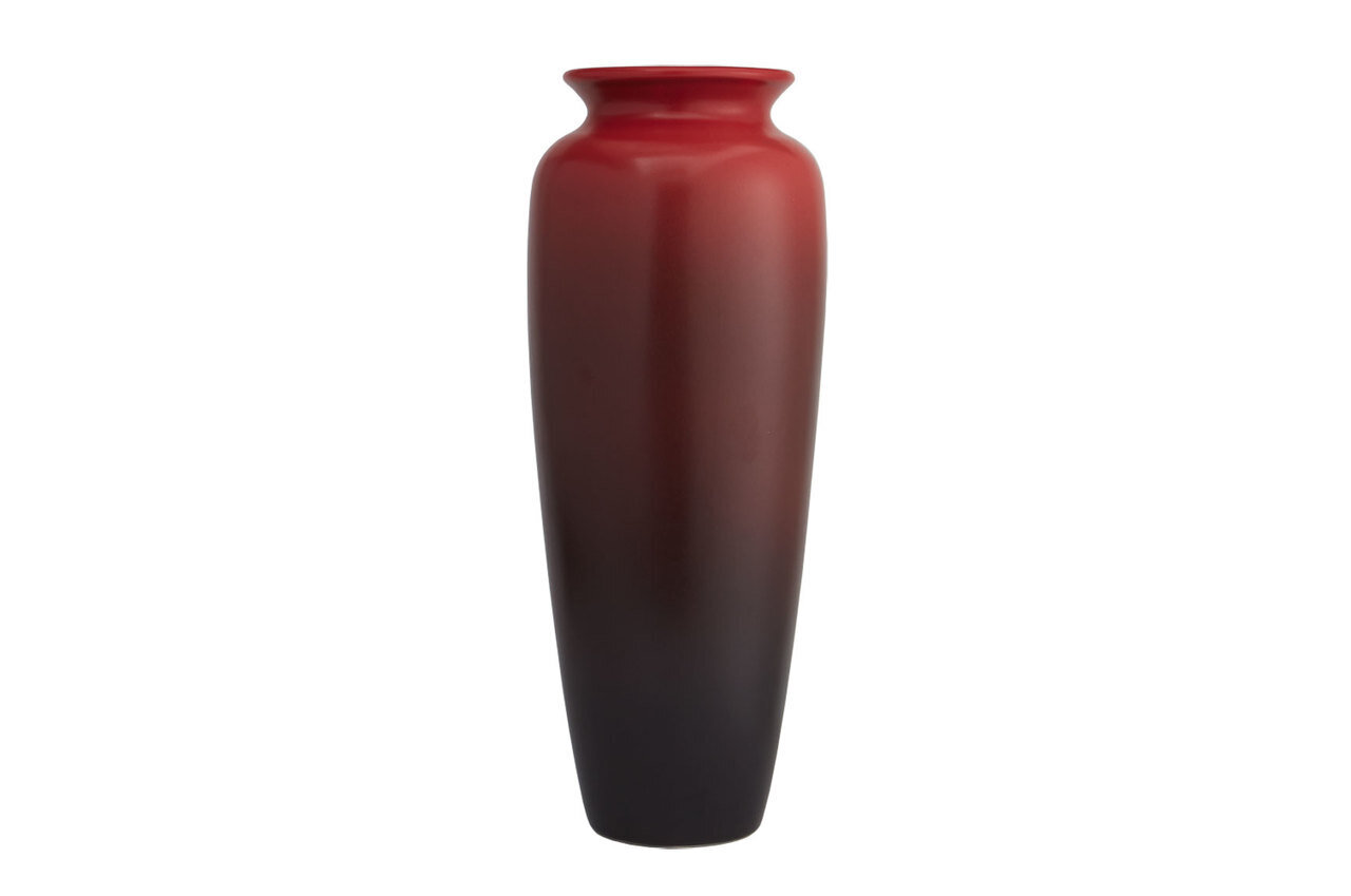 Mottahedeh Classic Red &amp; Black Vase R1503RB, MPN: R1503RB,