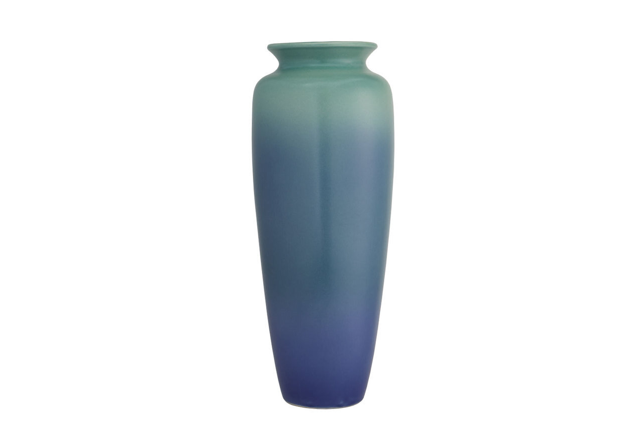 Mottahedeh Classic Verdigris & Blue Vase R1503VB