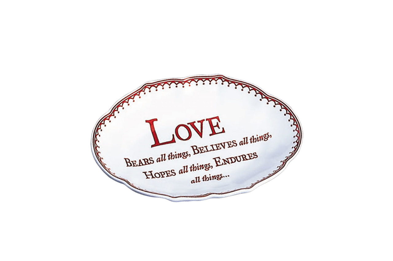Mottahedeh Love Verse Tray CW2606, MPN: CW2606,