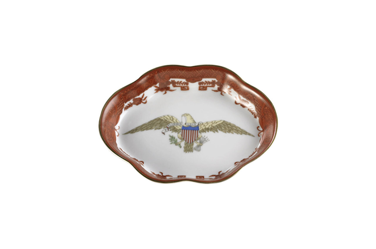 Mottahedeh Eagle Orange Tray S2350, MPN: S2350,