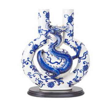 Franz Porcelain Dragon Vase Limited Edition FZ03674
