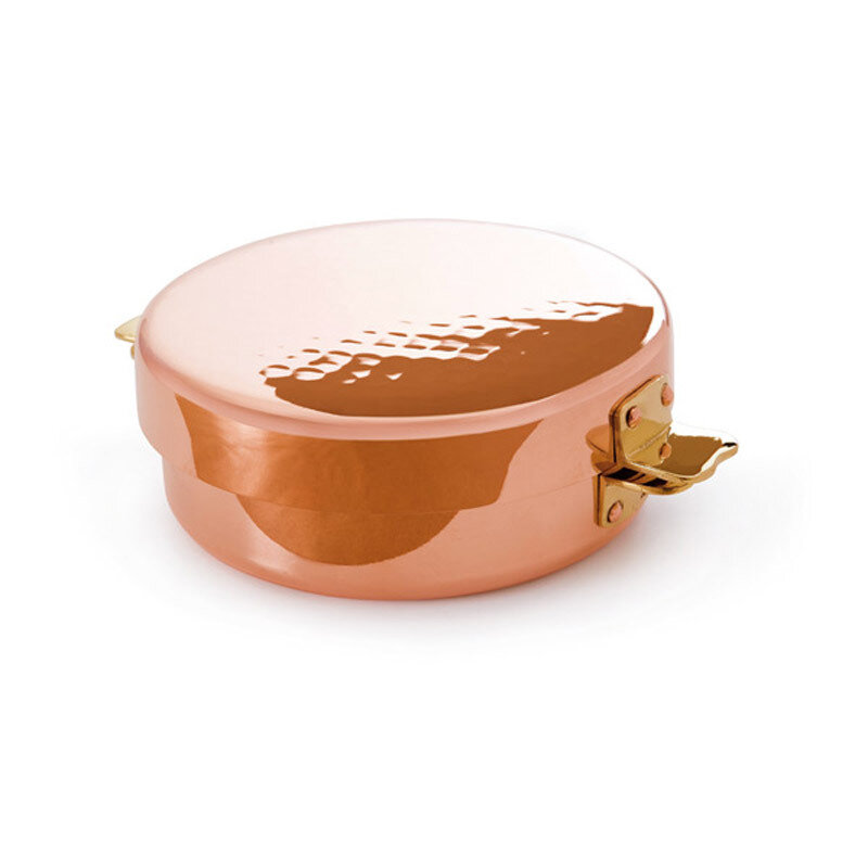 Mauviel M&#39;Tradition Pomme Anna Saucepan 24cm 9.5 Inch 4 Qt.