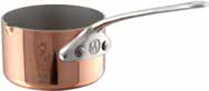 Mauviel M'Mini Copper Saucepan with Pouring Edge 5 cm