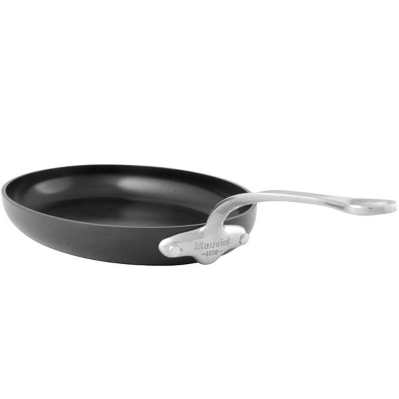 Mauviel M'stone3 Oval Frying Pan 13.5 x 9.1 Inch
