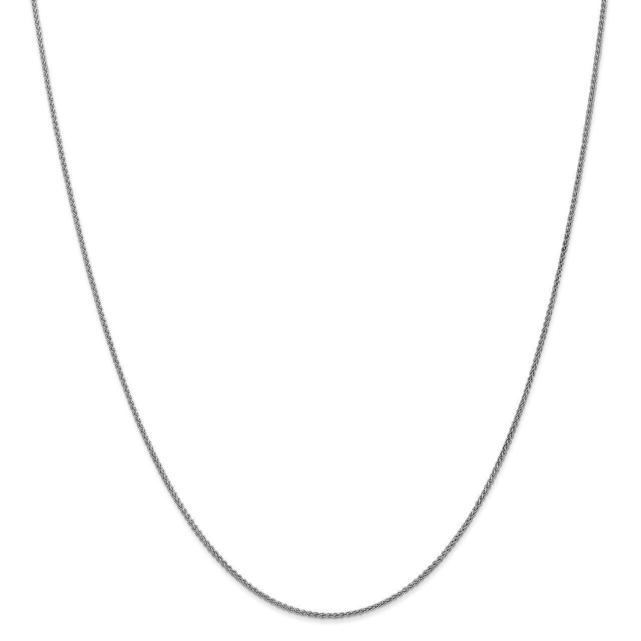 Leslie&#39;s 22 Inch 1.2mm Spiga Wheat Chain 14k White Gold HB-1849-22, MPN: 1849-22, 191101741593