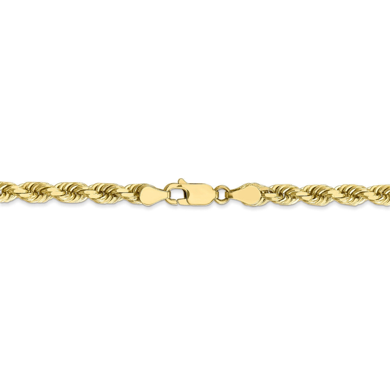 26 Inch 5mm Diamond Cut Rope Chain 10k Gold HB-5267-26