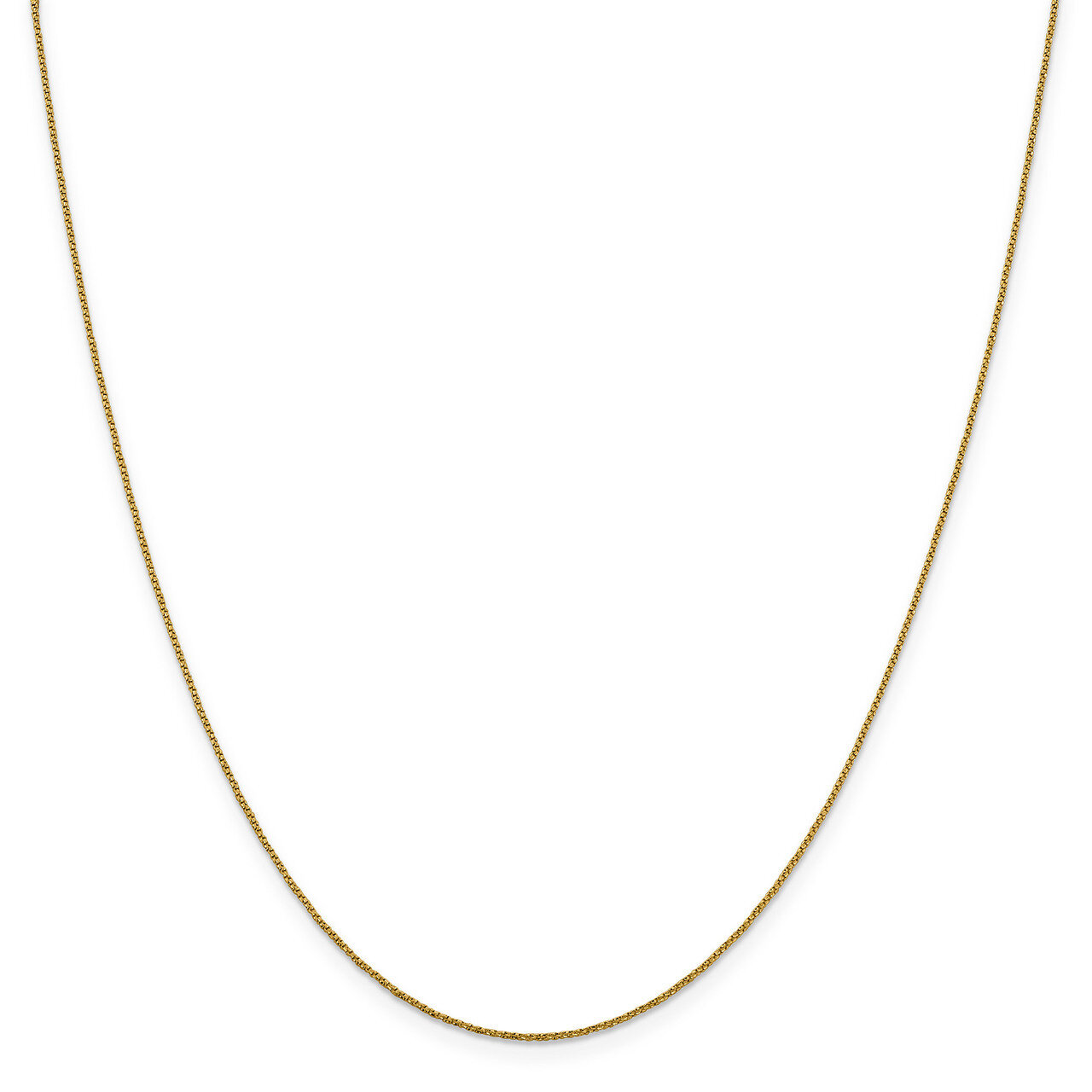 Leslie&#39;s 20 Inch .9 mm Diamond-cut Twisted Box Chain 14k Gold HB-7207-20, MPN: 7207-20, 191101847691
