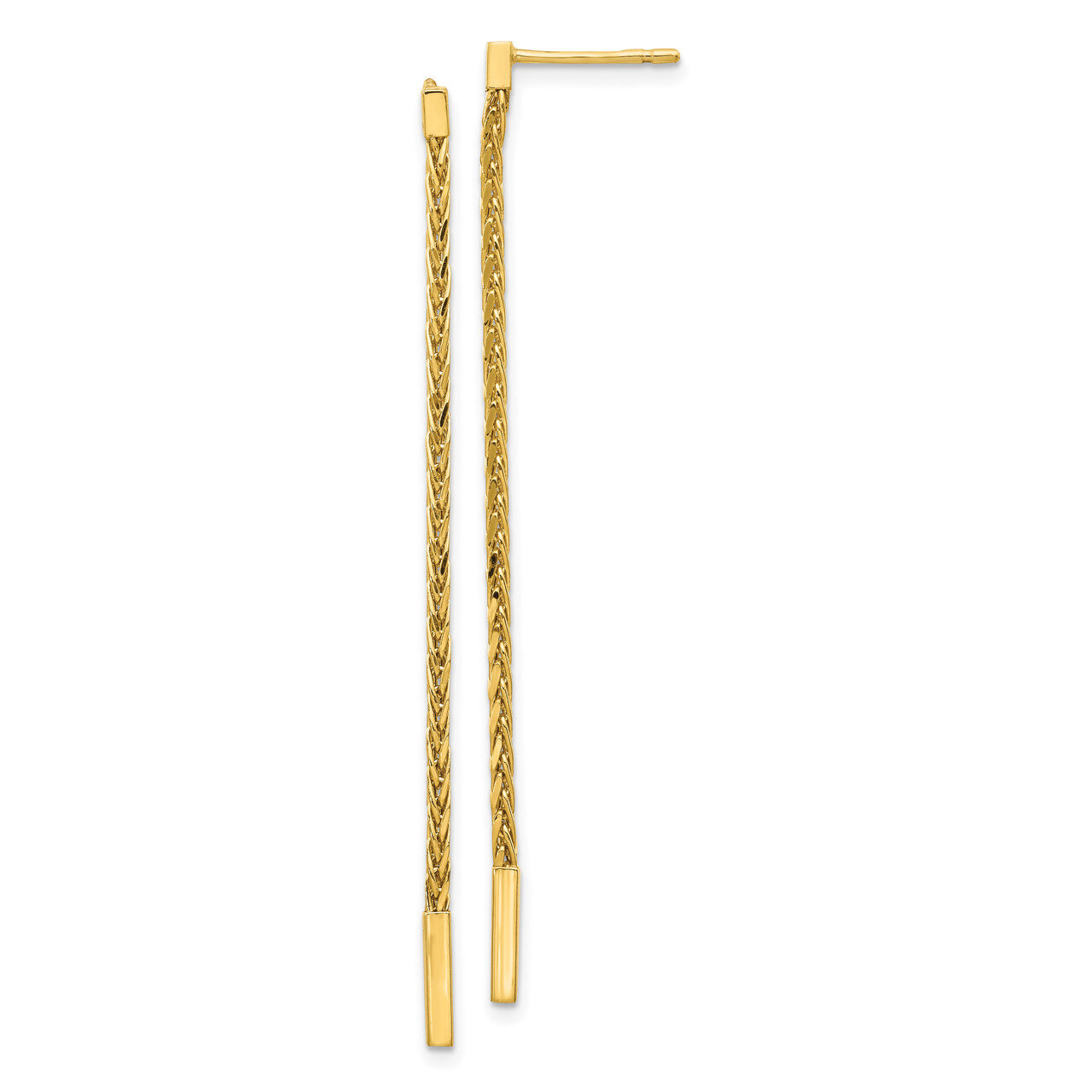 Leslie&#39;s Dangle Earrings 14k Polished Gold HB-LE1831, MPN: LE1831, 191101737992