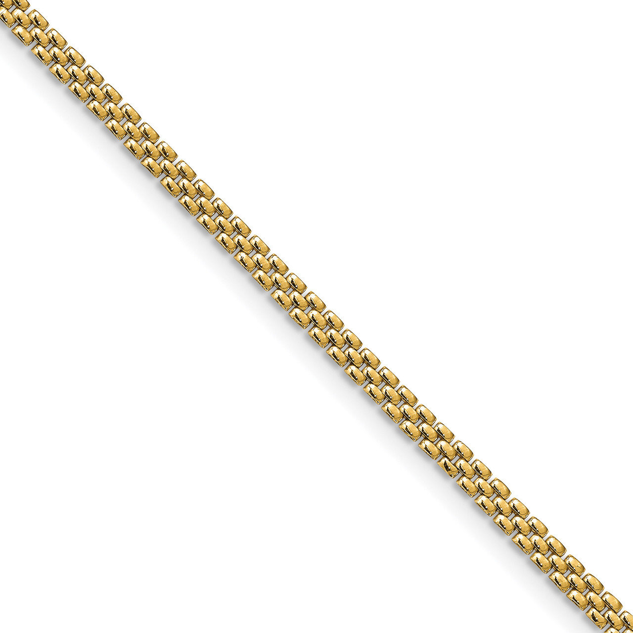 Leslie&#39;s Fancy Link Bracelet 14k Polished Gold HB-LF1208-7.5, MPN: LF1208-7.5, 191101745492