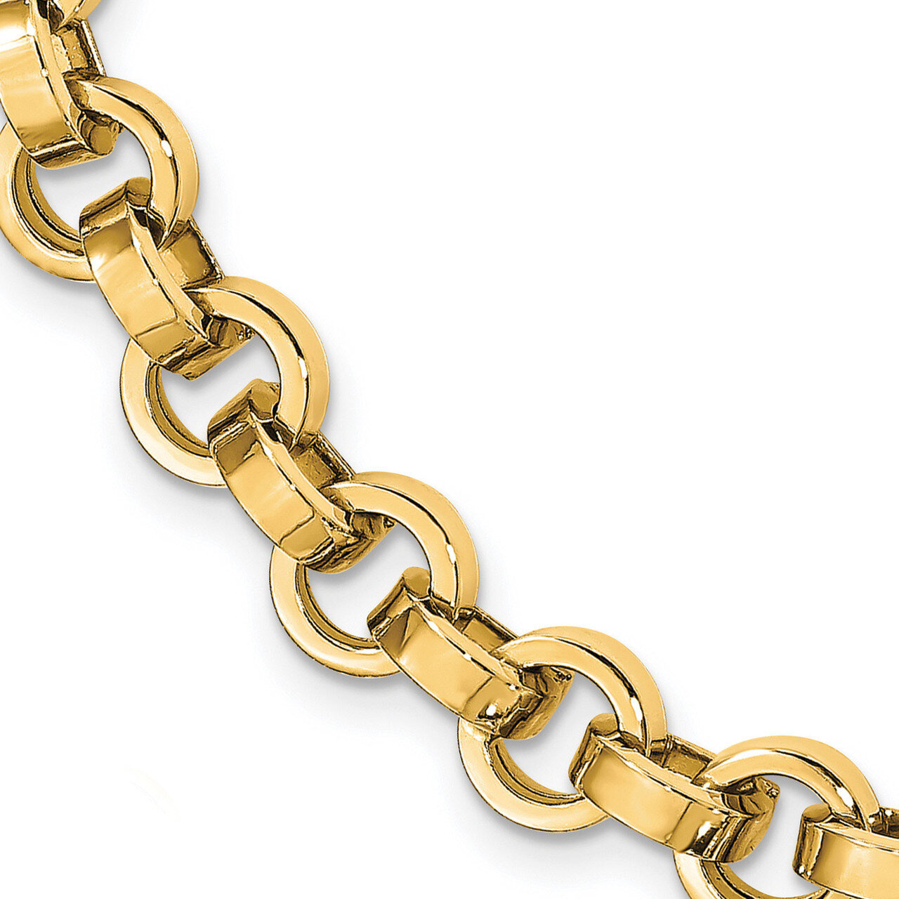 Leslie&#39;s Fancy Link Bracelet 14k Polished Gold HB-LF1260-7.25, MPN: LF1260-7.25, 191101975745